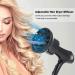 Adjustable Universal Hair Diffuser Nozzle for Natural Curly Wavy Hair - Black - Buy Online on GoSupps.com