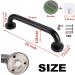 16 Inch Stainless Steel Shower Grab Bar ZUEXT Oil Rubbed Black Shower Handle Bathroom Balance Bar Safety Hand Rail Support Bar for Handicap Elderly Injury Senior Assist Bar Wall Concealed Mount Handle 16 inch oil rubbed stainless steel - Buy Online on GoSupps.com