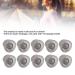10 Pieces Hearing Aid Dome - Soft Open Earplugs for Hearing Impairment - Replacement Black Layer Earplugs (8mm) for Seniors - Buy Online on GoSupps.com