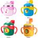 Stainless Steel Toddler Sippy Cup with Straw - Dinosaur Tumbler 9oz Blue - Buy Online on GoSupps.com