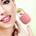 Joyeee Silicone Ice Face Roller for Skin Care - Reduce Puffiness, Shrink Pores, and Improve Elasticity | Striped Pink - Buy Online on GoSupps.com