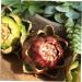 Ciieeo fake vegetables imitated artichoke decors decorate vegetable artichoke props fake accessories wedding artichoke decors artificial vegetable Model shop display artichoke - Buy Online on GoSupps.com