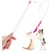 Buy Cobee Cat Feather Toys - Interactive Soft Toys with Bell & Pompon for Kittens | Perfect Indoor Training Teaser Toy - Buy Online on GoSupps.com