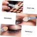 NOLITOY Eyeshadow Applicator 40pcs Latex Eye Shadow Stick Eyeshadow Latex Outfit Cosmetic Brush Double Sided Suite Miss - Buy Online on GoSupps.com
