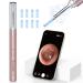 Ear wax removal Otoscope Vitcoco 1920p WiFi ear cleaner IP67 waterproof Otoscope ear 360 -wide angle Otoscope camera with 6 LEDs for adults children and pets pink