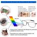 DOOViC Blue Light Filter Reading Glasses for Unisex TR259-C - Matte Gray 9 Colors 3.5x Magnification | International Shipping Available - Buy Online on GoSupps.com