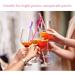 2022 Disposable Straws Rose Gold Bridal Shower Decorations Party Drink Straws Naughty Girl Straws Reusable Straws Pop The Bubbly She is Getting a Hubby Glittering Backdrop (12Pcs) - Buy Online on GoSupps.com