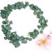 Zerodeko 1pc Garland Decor Artificial Plants Faux Eucalyptus Autumn Leaves Artificial Eucalyptus Spring Wreath for Front Door Artifical Green Leaves Wreath Green Leaf Wreath Arch Green 54x54cm - Buy Online on GoSupps.com