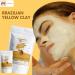 100% Natural Brazilian Yellow Clay Powder - Anti-Aging & Skin Firming - 2 LBS for Creams & Soap Making - Buy Online on GoSupps.com
