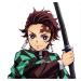 Buy Kamado Tanjirou Wig | Demon Slayer Kimetsu no Yaiba | Dark Red Heat Resistant Synthetic Hair - 30cm - Buy Online on GoSupps.com