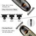 Professional Hair Trimmer for Men | Cordless T-Blade Edgers & Grooming Kit | Gifts for Men - Gray - Buy Online on GoSupps.com