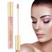 Glitter Liquid Eyeshadow - Mermaid Eyes Glitter Gel Waterproof Liquid Glitter Eye Shadow Sticks Quick-Drying Liquid Lipsticks Sparkling Golden Eyeshadow Eyeliner Eyelid Liquid Highlight Rowces 10#