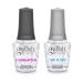 Gelish Dynamic Duo Essentials Collection Soak Off Gel Nail Polish Kit with Foundation Base and Top It Off for Home Manicures 0.5 Fl Oz (Pack of 2)