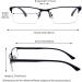 ALWAYSUV Myopia Glasses - Prescription Nerd Glasses for Short-Sightedness (-1.0 to -4.0 Diopters) - 1 Pack - Buy Online on GoSupps.com