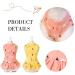 Shop Barrageon Dogs Kneid Sweet Princess Rock Clothing for Cats & Puppies - Summer Bow Knot Apparel for Small & Medium Dogs Grid Yellow (Back Length: 30 cm) - Buy Online on GoSupps.com