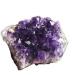 Natural Amethyst Geode Quartz Cluster Crystal Specimen ERTEYIN (Size : 150-180g)