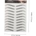 Ipetboom 6 sheets Miss Lady Eyebrow Sticker The Tie Stich Brow D Imitation Waterproof Transfer Eco Temporary - Buy Online on GoSupps.com