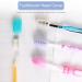 Hyuduo 20pcs Silicone Toothbrush Case Covers - Electric Toothbrush Protective Cap for Home, Travel, Camping - White - Buy Online on GoSupps.com