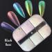 Pearl Holographic Nail Glitter | 6 Grid Chrome Nail Powder for Stunning Nail Art | Aurora Bubble Dipping Dust - Buy Online on GoSupps.com