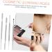 Healeved 4 pi ces B tons de Maquillage Acier Inoxydable Spatules Cosm tiques Multifonctions pour Manucure et M lange Outils Compacts Faciles Nettoyer et Transporter - Buy Online on GoSupps.com