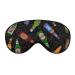 St Patrick's Beer Drinking Bottle Sleep Mask Eye Cover for Sleeping Blindfold with Adjustable Strap Blocks Light Night Travel Nap for Men Women