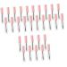 Gogogmee 30 Pcs Mascara Empty Tube Empty Eyelash Mascara Tube Reusable Empty Brow Oil Mini Clear Plastic