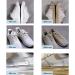 Multipurpose Cleaning Cream 260g Multi-functional Stain Removal Cleaner with Sponge Shoes Decontaminate Solid Cleaning Paste White Shoe Cleaning Cream for Shoes Clothes - Buy Online on GoSupps.com