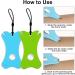 CAINCAY Tick Remover 4 Pcs Tick Remover Card with Magnifier Tick Identification Card Tick Remover Tools for Humans Dogs Cats - Buy Online on GoSupps.com