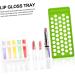 Mikinona Lip Balm Base Lip Balm Holder 50 Lipstick Filling Mold Crafting Supplies Plastic Manual Lip Gloss Making Kit Lipstick Filling Tray - Buy Online on GoSupps.com