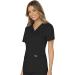 Women's Workwear Revolution Soft Stretch Mock Wrap Scrubs - Easy Care, Black, M - Buy Online on GoSupps.com