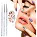 Nail Art Brushes Set Nail Art Design Painting Tool Nail Art Liner Pen For Handle For Home Professional Nail S Nail Painting Tools Kits And Accessories - Buy Online on GoSupps.com