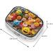 Happy Buttons Printed Square Pill Box | Portable Travel Medicine Organizer - Shop Now - Buy Online on GoSupps.com