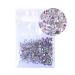 Milisten Nail Accessories AB Nail Art Rhinestones Glass Nail Crystal Flatback Beads Charms Gems Stones For Makeup Clothes Shoes Phone Shell Decor 2.0mm Nail Rhinestone