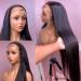 Bele 13x6 HD Lace Front Wig 18 180% Density Brazilian Virgin Human Hair - Natural Straight Transparent Deep Part Lace Front Wig for Black Women - Buy Online on GoSupps.com