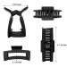 OWIIZI Big Claw Clips for Thick Hair - Matte Leopard, 4.1 Inch, Non-Slip Strong Hold, Jumbo Clips for Women, 4-Pack (Color 001) - Buy Online on GoSupps.com