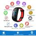 Fitness Tracker Smart Watch Bracelet | 1.14 Color Screen, IP68 Waterproof, Step Calorie Counter, Sleep Monitoring | Activity Tracker for Women Men Kids - Red - Buy Online on GoSupps.com