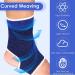 LUXXII Elastic Ankle Brace Support - 2 Pack | Compression Wrap for Movement Protection, Sports, Fitness | Ankle Guard Band - Buy Online on GoSupps.com