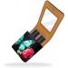 Buy Leather Lipstick Case Organizer with Mirror - Mini Butterfly & Rose Lip Gloss Holder - Perfect Travel Accessory - Buy Online on GoSupps.com