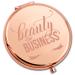 PLITI Lash Girl Compact Mirror Lash Artist Gift Cosmetology Student Gift Beautician Gift Beauty is My Business Pocket Mirror (Beauty Business CMrg)