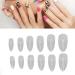 Short Full Cover Fake Nails 600 Pieces Kids False Nails Acrylic Nail Tips with Artificial Fingernail Decoration Suitable for Acrylic Nails Gel Nail Polish Nail Art (11#) - Buy Online on GoSupps.com
