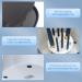 Electric Makeup Brushes Cleaner Turbo Spinner Dryer Automatic Cosmetic Brush Cleaning Spinner for Cleaning and Drying Makeup Brushes (Large) Groß - Buy Online on GoSupps.com