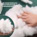 100g Polyester Fiber Fill - High Resilience Stuffing for Pillows, Cushions, Stuffed Animals & DIY Crafts - 3.5oz Pack - Buy Online on GoSupps.com