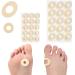 Catelves 30 pieces of chicken corn bladder paving chicken eye rings chicken eyes rings plaster heel cushion Print protection for blisters cornea corn remover foot pain relief