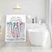 DAVUD Modern Bedroom Decor Molar Tooth Section Watercolor Print Teeth Medical Art Surgeon Dental Clinic Office Decor Gift Dentist Dentistry Canvas Wall Art- 12 in x16 in-Ready to hang - Buy Online on GoSupps.com