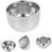 SESESFOUFU Bartbrush Bowl Shaving Soap Cup - Premium Men's Wet Razor Equipment | 304# Steel Portable Shaving Tool - Buy Online on GoSupps.com