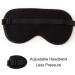Relcns Silk Sleep Eye Mask - Mulberry Silk Light Blindfold for Women and Men - Pressure Free Adjustable - Blue - Buy Online on GoSupps.com