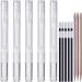 KINGMAS 5 pcs 3ml Cuticle & Nail Oil Pen Lip Gloss Container Applicators Growth Liquid Tube  Transparent Empty Twist Pens