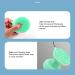 Dual Head Facial Cleansing Brush & Silicone Scalp Scrubber - Ergonomic Exfoliator for Skin & Hair Massage | International Shipping Available - Buy Online on GoSupps.com