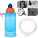 Professional Silicone Nasal Wash Bottle for Adult Home Use - Low Noise & Nebulized Fine Spray - Buy Online on GoSupps.com