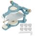 Agate magnetic articulator 9-in-1-dentallabor large full mouth adjustable magnetic articulator equipment dental articulator with 6 replacement metal plates